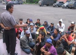 55 Pengamen dan Preman Nikmati Libur Bersama Polwiltabes